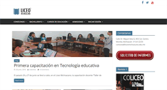 Desktop Screenshot of liceomichoacano.edu.mx